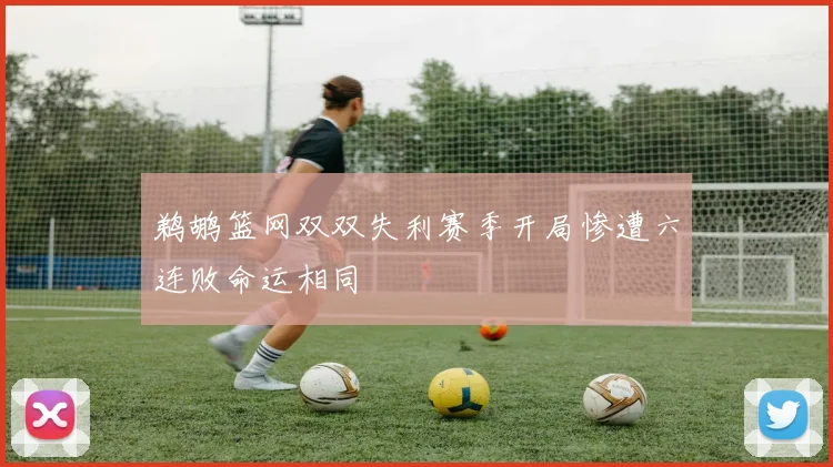 鹈鹕篮网双双失利赛季开局惨遭六连败命运相同