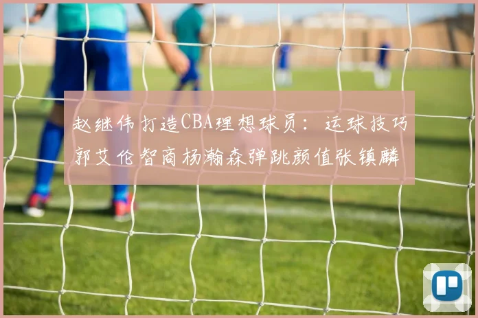 赵继伟打造CBA理想球员：运球技巧郭艾伦智商杨瀚森弹跳颜值张镇麟完美结合